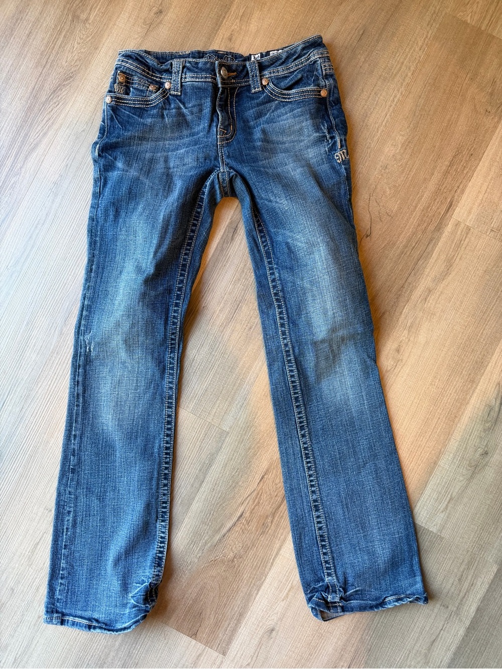 Miss Me Women’s Blue Denim Jeans - Bootcut